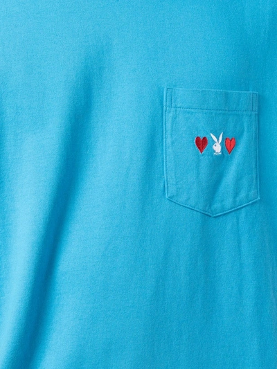 Shop Supreme X Playboy Short-sleeve T-shirt In Blue
