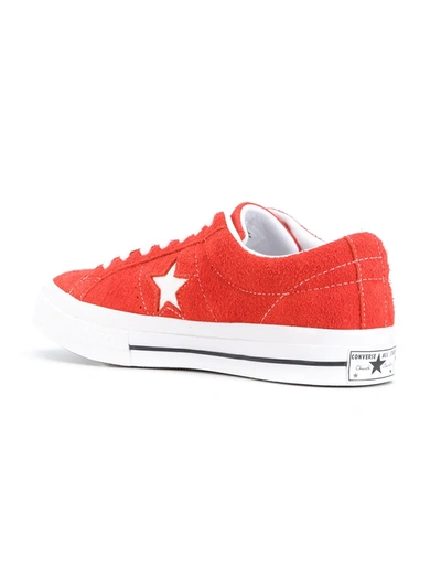 Shop Converse One Star Sneakers In Red