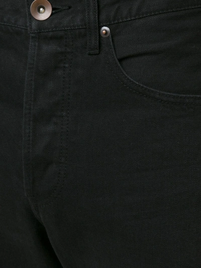 Shop 321 Tapered Slim-fit Jeans In Black
