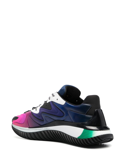 Valentino Wade Runner Sneakers In Neoprene And Fabric In Pink