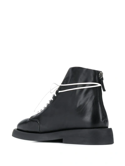 Marsèll Lace-up Ankle Boots In Black