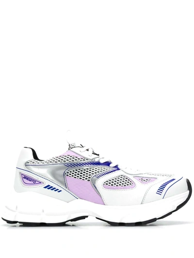 Shop Axel Arigato Marathon Runner Sneakers In White