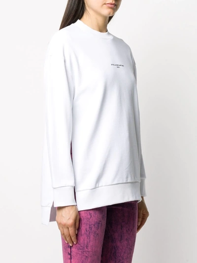 Shop Stella Mccartney 2001. Sweatshirt In White