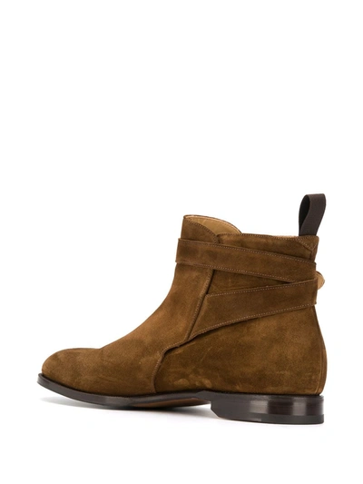 Shop Scarosso Taylor Ankle Boots In Brown