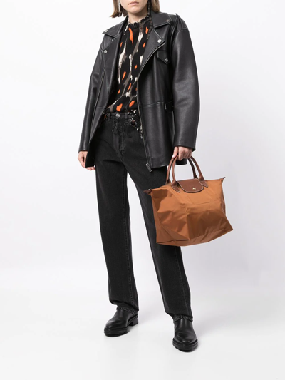 Longchamp Le Pliage Original Tote Bag In Brown