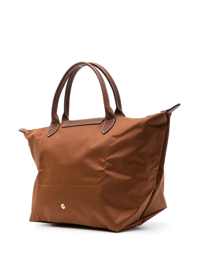 Longchamp Le Pliage Original Tote Bag In Brown