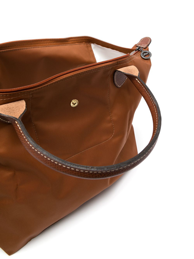 Longchamp Le Pliage Original Tote Bag In Brown