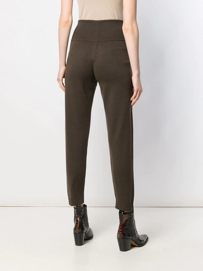 Pre-owned Hermes  Knitted Trousers In Brown