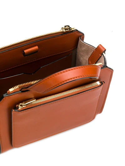 Valextra Passepartout Tote In Brown