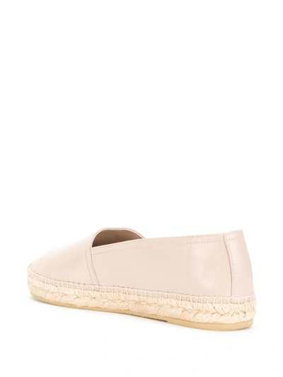 Shop Saint Laurent Monogram Espadrilles In Pink