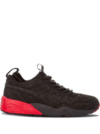 Shop Puma X Ronnie Fieg X High Snobiety X Kith R698 Nubuck Sneakers In Black