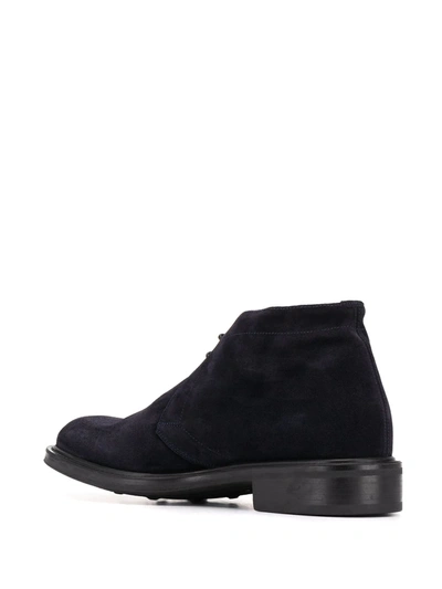 Shop Scarosso Steve Ankle Boots In Blue