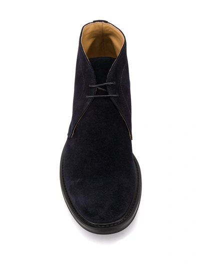 Shop Scarosso Steve Ankle Boots In Blue