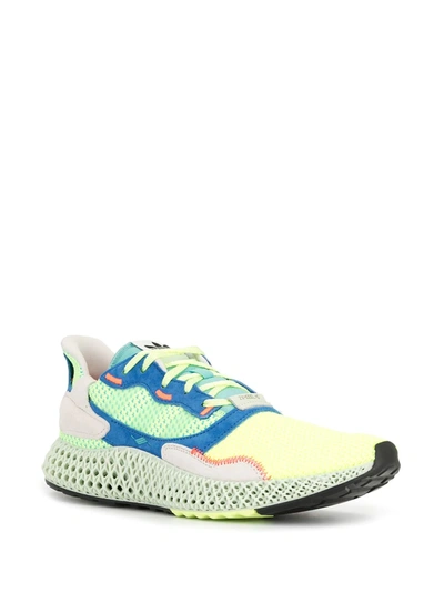 ADIDAS ZX 4000 SNEAKERS - 黄色