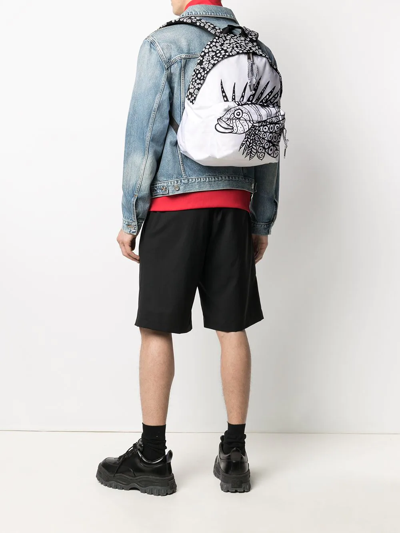 10 Corso Como Big Fish Backpack In White