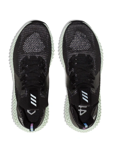 Shop Adidas Originals Alphaedge 4d Low-top Sneakers In Black