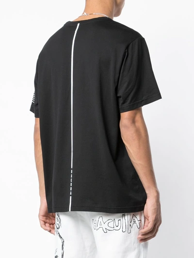 Haculla Torn Away T-shirt In Black