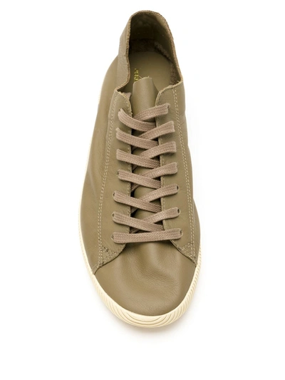 Shop Osklen Soft Low-top Sneakers In Brown