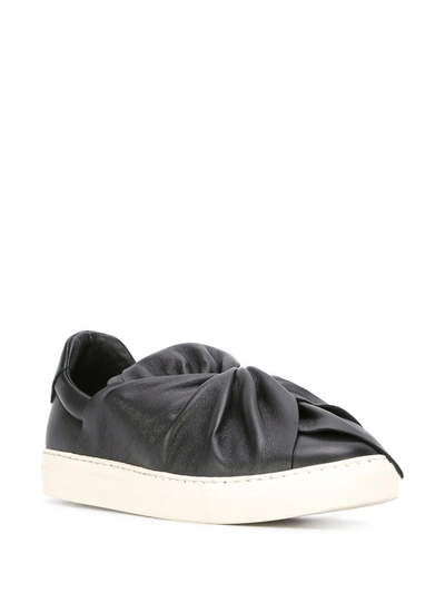 Shop Ports 1961 Knotted Sneakers In Black