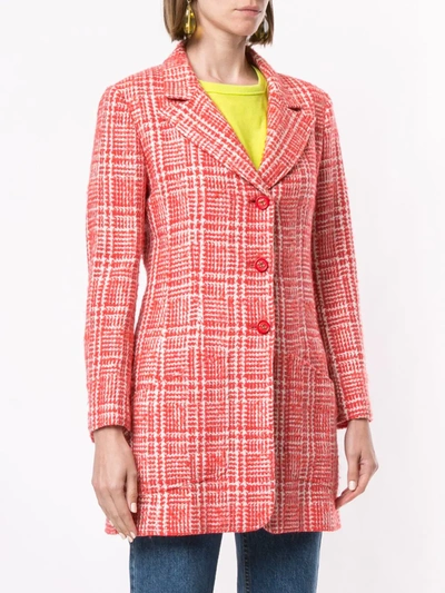 Pre-owned Chanel 1997 Long Sleeve Jacket In Red