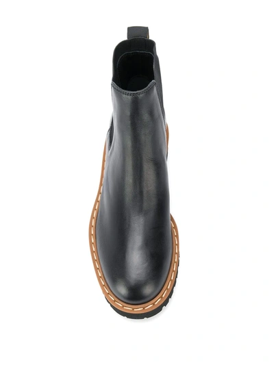 Hogan Chelsea Boot H543 Black In Black