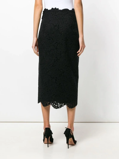 Ermanno Scervino Lace Overlay Skirt | ModeSens
