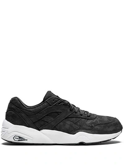 Shop Puma X Bape R698 + X Sneakers In Black