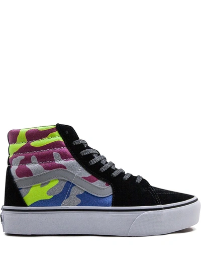 Shop Vans Sk8-hi Platform 2 Sneakers In Black