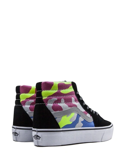 Vans Sk8-hi Platform 2 Sneakers In Black