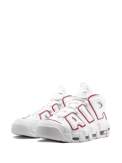 Shop Nike Air More Uptempo '96 "white/varsity Red/white" Sneakers