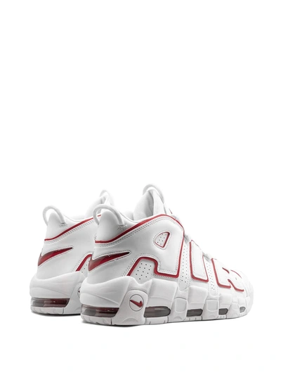 Nike Air More Uptempo '96 "white/varsity Red/white" Sneakers In  Bianco/rosso | ModeSens