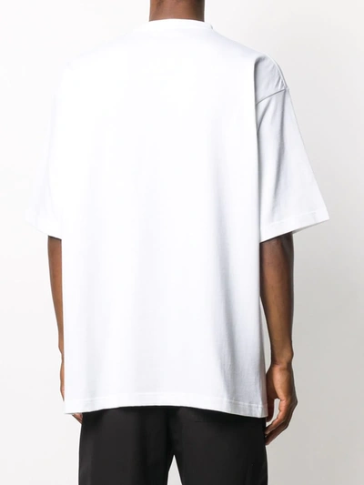 Shop Balenciaga Gym Wear Large Fit T-shirt In White
