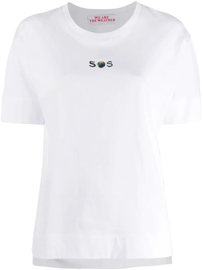 Shop Stella Mccartney Sos T-shirt In White