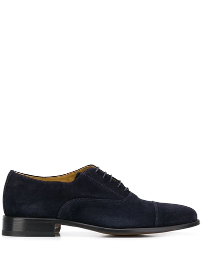 Shop Scarosso Gioveo Oxford Shoes In Blue