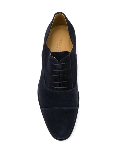 Shop Scarosso Gioveo Oxford Shoes In Blue