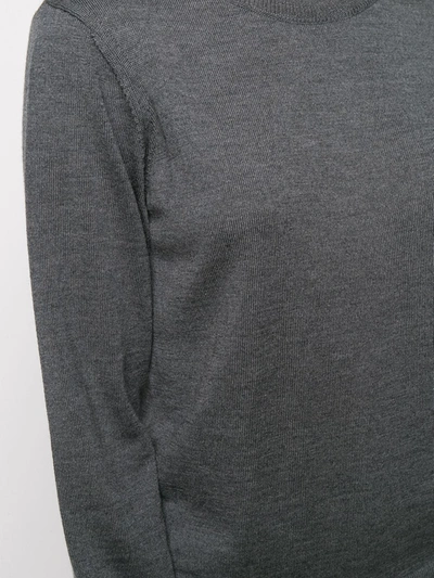 A.p.c. Round Neck Jumper In Grey