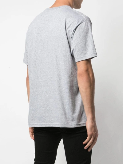 Shop Supreme Madonna Print T-shirt In Grey