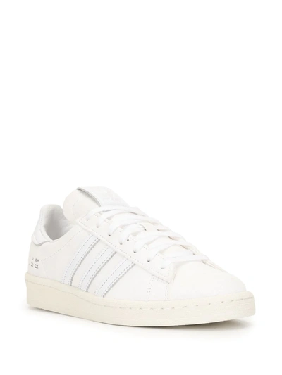 Shop Adidas Originals Campus 80s Leather Trainers In White