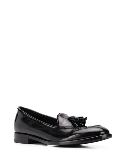 Shop Scarosso Sienna Loafers In Black