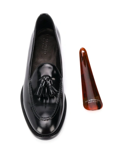 Scarosso Sienna Loafers In Black