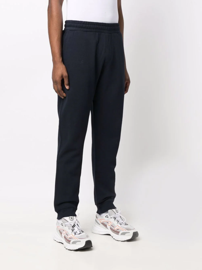 Shop Tommy Hilfiger Tapered-leg Track Pants In Blau