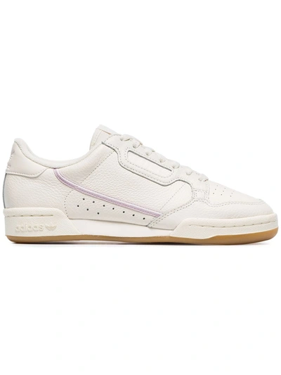 Adidas Originals Adidas White Continental 80s Low-top Leather Sneakers |  ModeSens