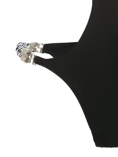 Amir Slama Cut Out Swimsuit In Black