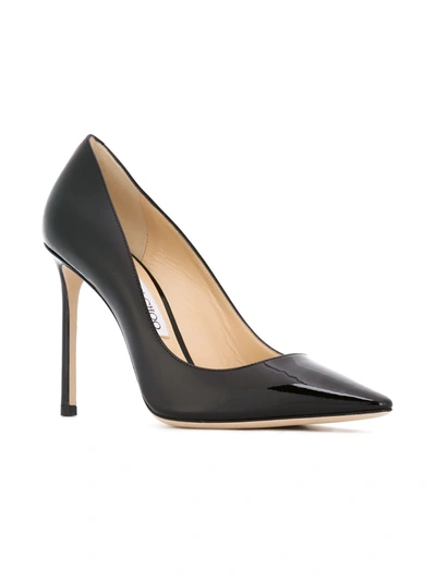Jimmy Choo Romy 100 Pumps In Black