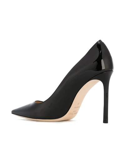 Jimmy Choo Romy 100 Pumps In Black