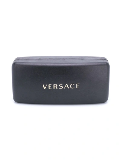 Versace Medusa Biggie Oval Frame Sunglasses In Pink