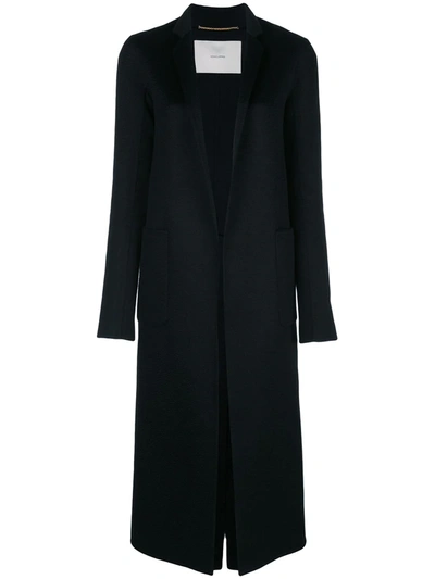 Shop Adam Lippes Tailored Single-breasted Coat In Black