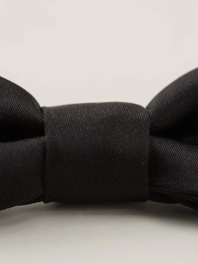 Shop Dolce & Gabbana Classic Bow Tie In Black