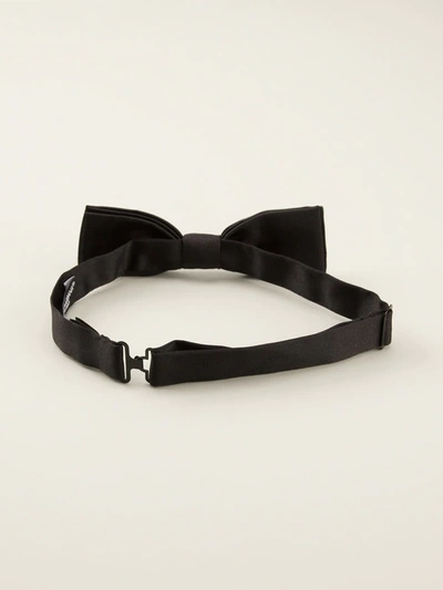 Shop Dolce & Gabbana Classic Bow Tie In Black