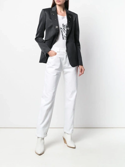 AMIRI BLACK STAR BLAZER - 黑色